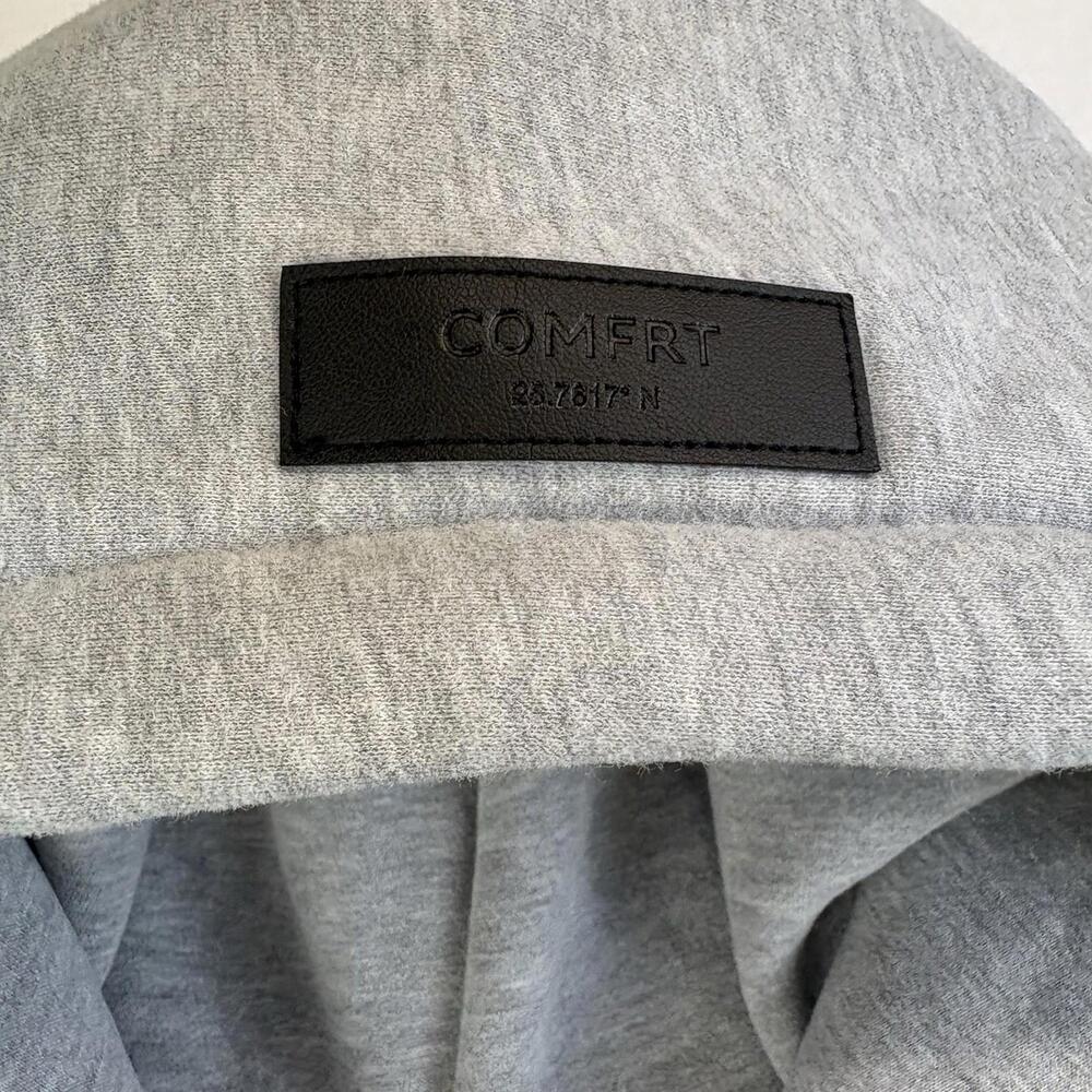 Comfrt Coordinate Hoodie Size Large Gray Oversized Cozy - Picture 5 of 9